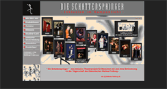 Desktop Screenshot of dieschattenspringer.de